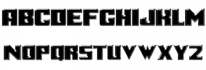 Logotronik Schriftart Groß