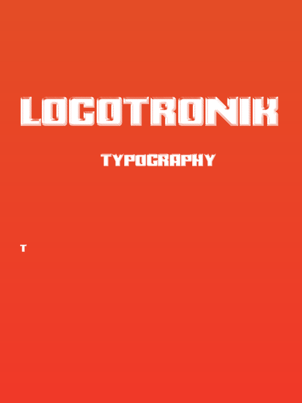 Logotronik Poster