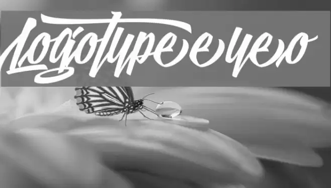LogotypeFrenzyDemo Schriftart examples