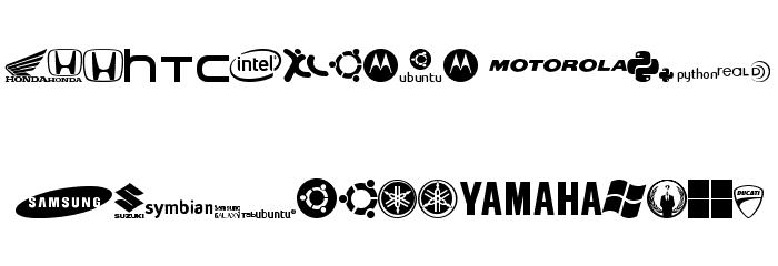 Logoz-Librariez Font LOWERCASE