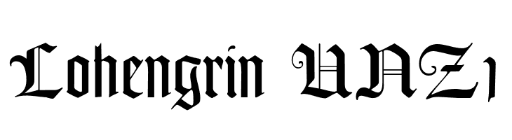 Lohengrin UNZ1  Descarca Fonturi Gratis