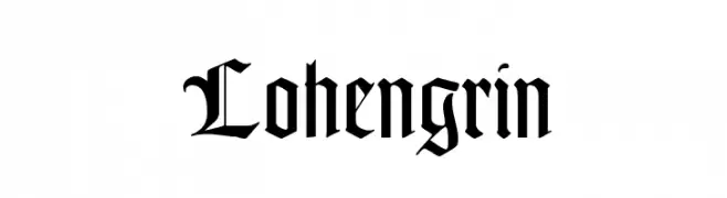 Lohengrin  baixar fontes gratis