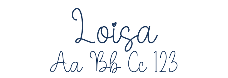 Loisa Font Preview