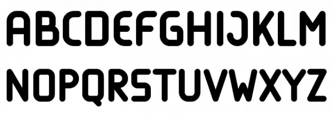 Loja Bold Font Litere mari