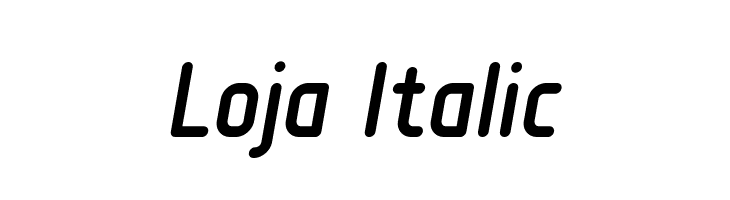 Loja Italic  les polices de caractères gratuit tlcharger