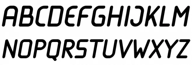 Loja Italic لخطوط تنزيل الأحرف الكبيرة