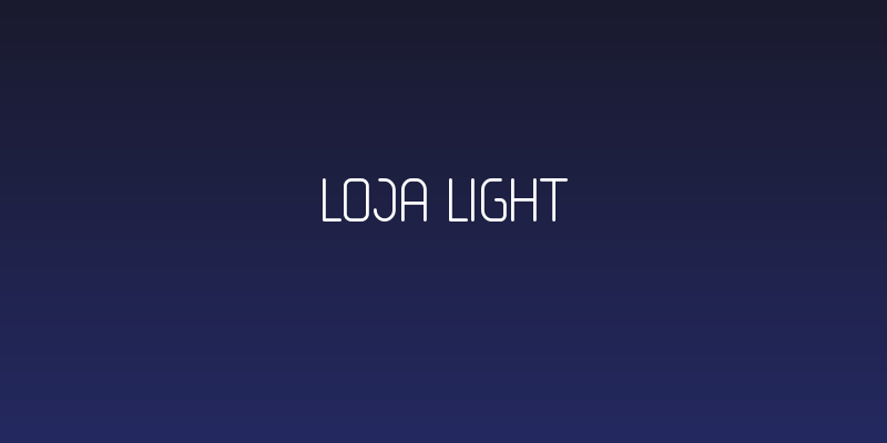 Loja Light Social Header