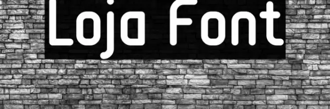 Loja Font examples