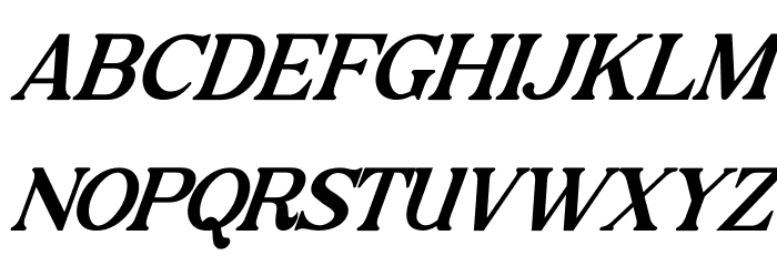 Lokey Italic Fuentes MAYÚSCULAS