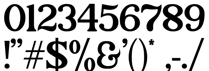 Lokey Font OTHER CHARS