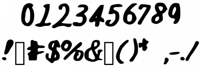 Loki Font OTHER CHARS