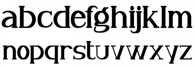 Lokills FREE फ़ॉन्ट लोअरकेस