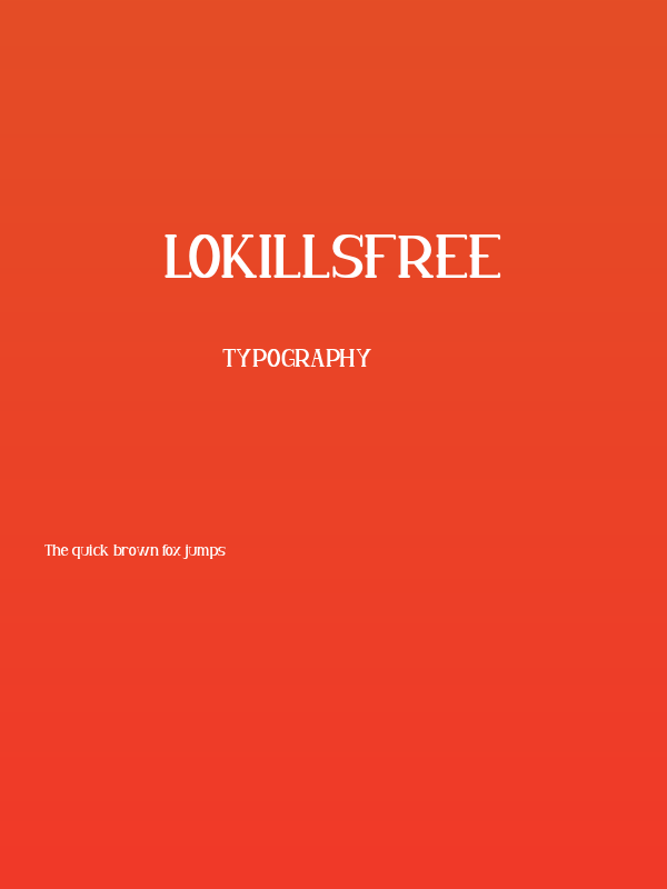 LokillsFREE Poster