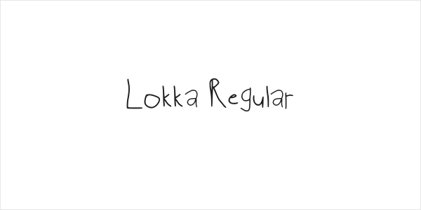 Lokka Regular Logo