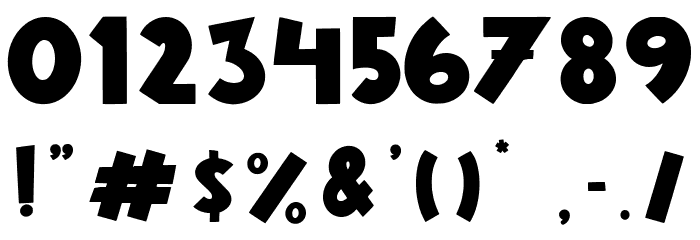 Loli Pop Font OTHER CHARS