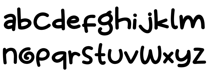 Lolicandy Font LOWERCASE