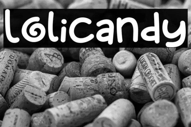 Lolicandy Font examples