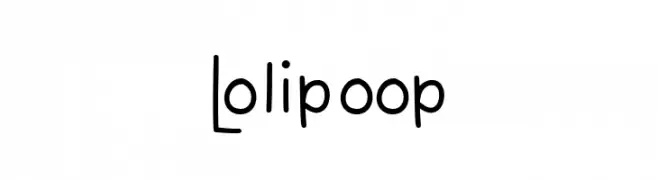 Lolipoop  تنزيل الخطوط