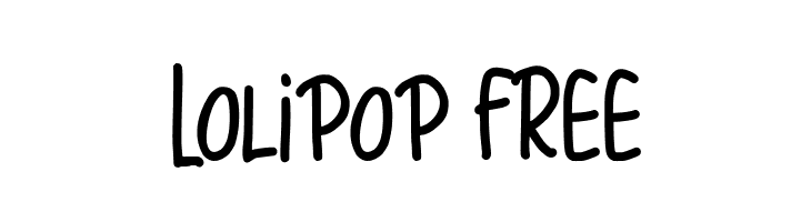 Lolipop FREE  les polices de caractères gratuit tlcharger