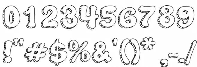 Lolipop Lol Font OTHER CHARS