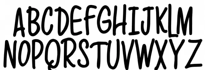 LolipopFREE Schriftart Groß