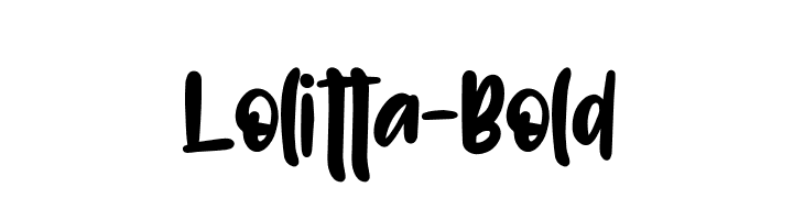 Lolitta-Bold  नि: शुल्क फ़ॉन्ट्स डाउनलोड