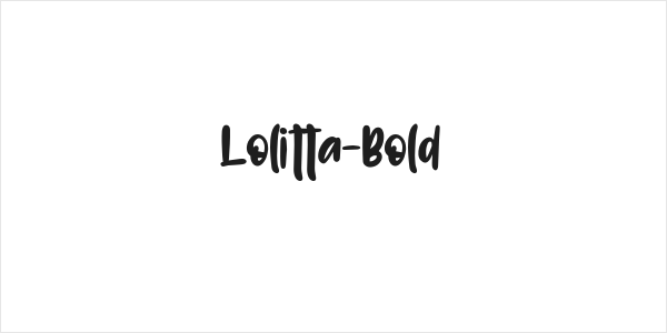 Lolitta-Bold Logo