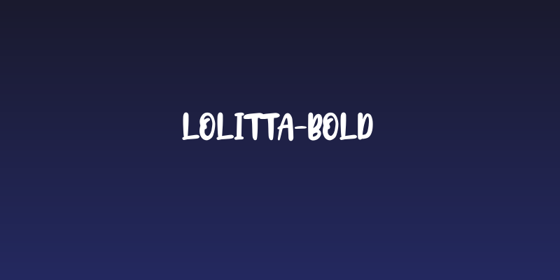 Lolitta-Bold Social Header