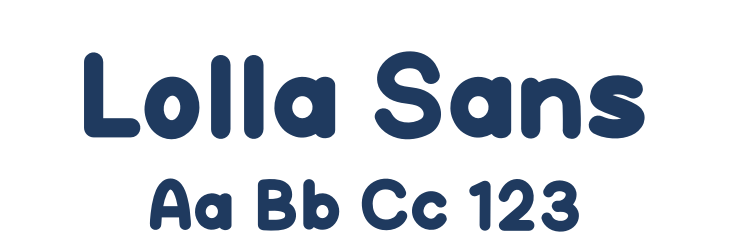 Lolla Sans Font Preview