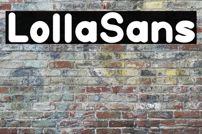 Lolla Sans Example 1