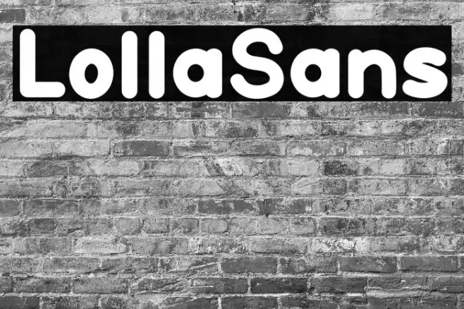 Lolla Sans Example 1
