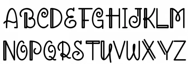 Lollipop Comic Demo Font UPPERCASE