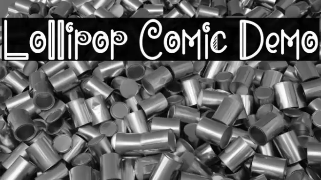 Lollipop Comic Demo Fuentes examples