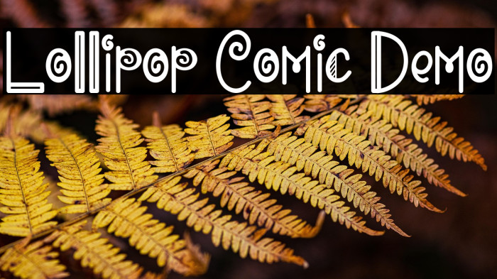 Lollipop Comic Demo Example 2