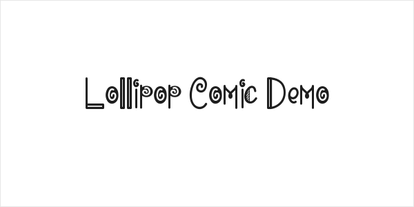 Lollipop Comic Demo Logo