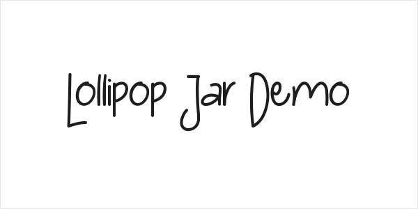 Lollipop Jar Demo Logo