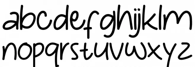 Lollipop Jar Demo Caratteri MINUSCOLO