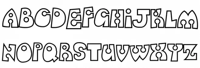 LollipopLettering 字体 大写