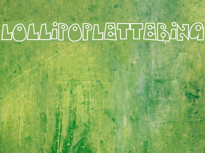LollipopLettering Font examples