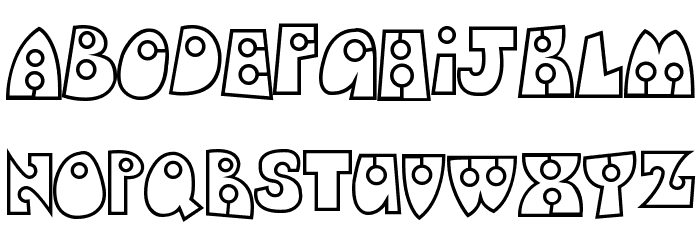 LollipopLettering Font LOWERCASE