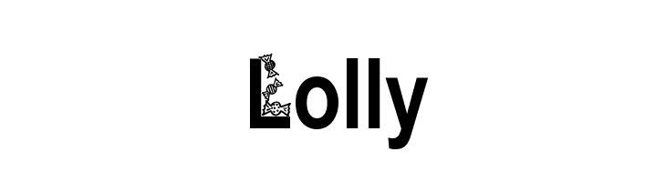 Lolly  Fuentes Gratis Descargar