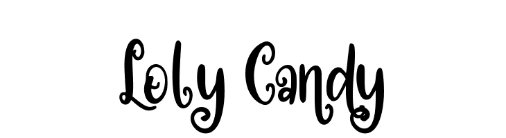 Loly Candy  नि: शुल्क फ़ॉन्ट्स डाउनलोड