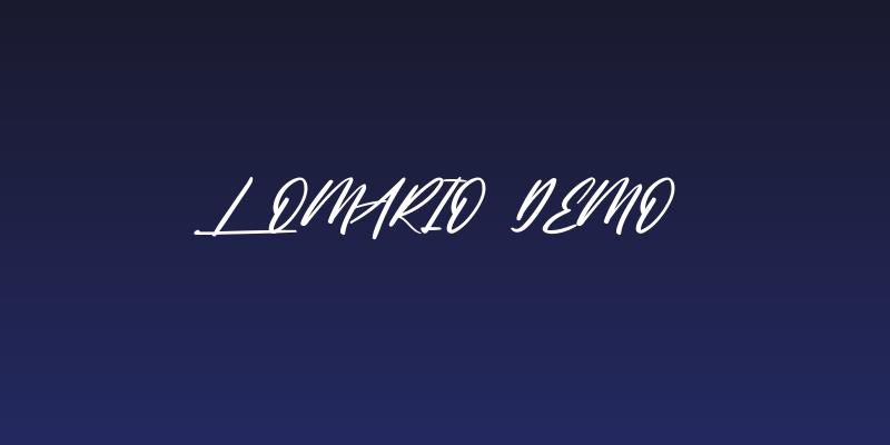 Lomario Demo Social Header