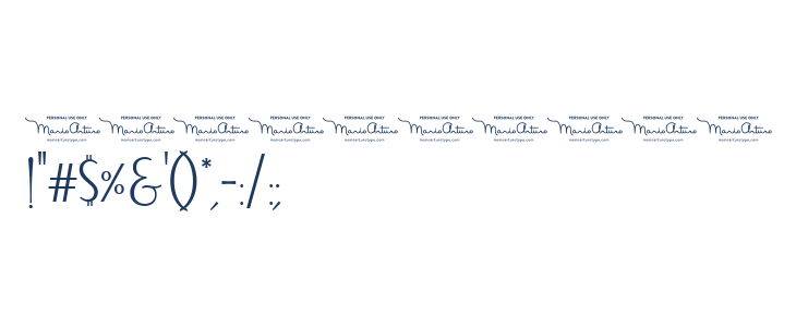 Lombard Bold Personal Use Other Characters