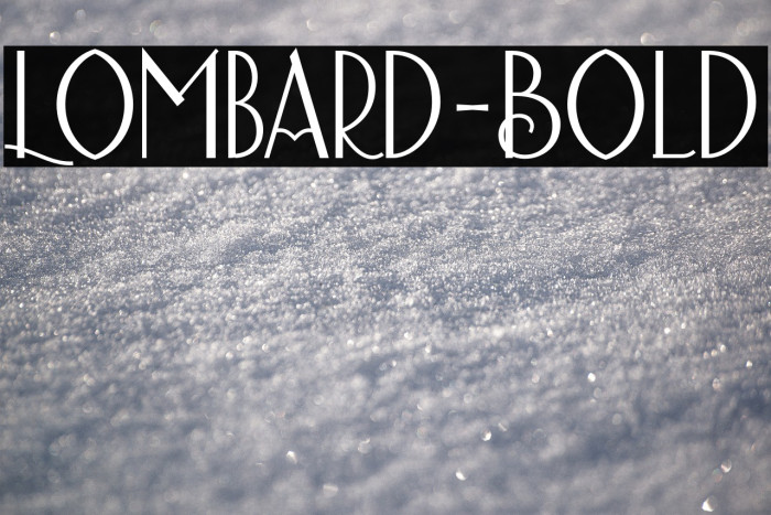 Lombard-Bold Example 1