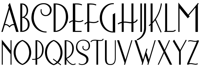 Lombard-Bold Font LOWERCASE