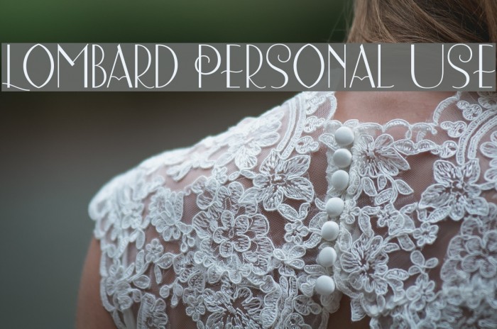 Lombard Personal Use Example 2