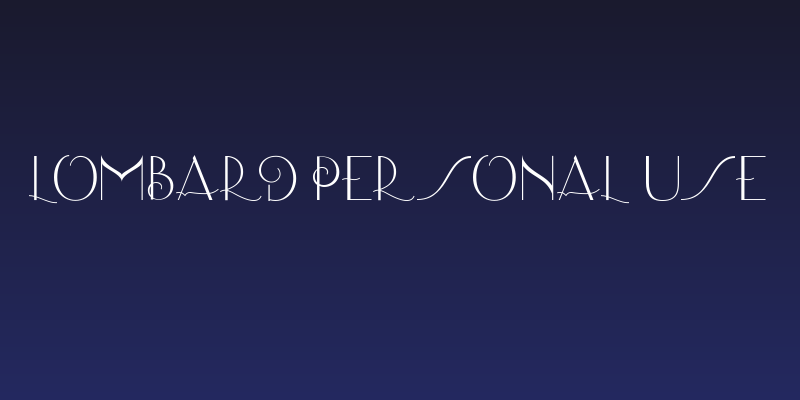 Lombard Personal Use Social Header