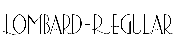 Lombard-Regular  Frei Schriftart Herunterladen