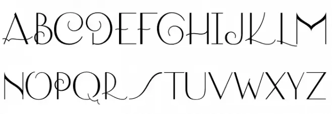 Lombard-Regular 字体 大写